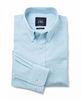 Turquoise Button-Down Oxford Shirt M Lengthen by 2"