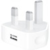 Apple AC Adapter for iPod,  iPad,  iPhone - 5 W Output Power - 230 V AC Input Voltage - 5 V DC Output Voltage