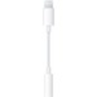 Apple Mini-phone/Proprietary Audio Cable for iPhone,  iPad,  iPod - 1 Pack - 1 x Lightning Male Proprietary Connector - 1 x Mini-phone Female Audio - White