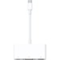 Apple USB/VGA AV/Data Transfer Cable for MacBook,  iPad,  iPod,  iPhone,  Camera,  Projector,  TV,  Flash Drive