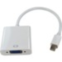 Cables Direct Mini DisplayPort / VGA Video Cable Adapter for Monitor,  Projector,  Computer,  Tablet - 15 cm