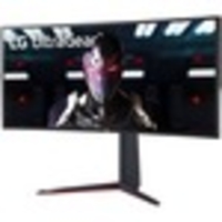 LG UltraGear 34GN850-B 34" UW-QHD Curved Screen Gaming LCD Monitor - 21:9 - Black,  Red