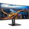 Philips 345B1C 34" Curved Screen WLED Gaming LCD Monitor - 21:9 - Black