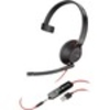 Plantronics Blackwire 5210 USB A Wired Over-the-head Mono Headset - Supra-aural - USB Type A,  Mini-phone