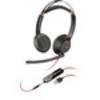 Plantronics Blackwire 5220 USB A Wired Over-the-ear Stereo Headset - Supra-aural - USB Type A,  Mini-phone