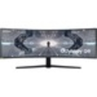 Samsung Odyssey G9 C49G93TSSU 49" Dual Quad HD (DQHD) Curved Screen Quantum Dot LED Gaming LCD Monitor - 32:9 - Black,  White