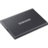 Samsung T7 MU-PC2T0T/WW 2 TB Portable Solid State Drive - External - PCI Express NVMe - Titan Gray - Gaming Console,  Desktop PC,  Smartphone,  Smart TV,  Tablet Device