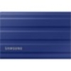 Samsung T7 MU-PE1T0R/EU 1 TB Solid State Drive - External - Blue - TV,  Gaming Console,  Desktop PC,  MAC Device Supported - USB 3.2 (Gen 2) Type C - 1050 MB/s Maximum