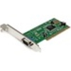 StarTech.com 1 Port PCI RS232 Serial Adapter Card with 16550 UART - 1 x 9-pin DB-9 Male RS-232 PCI - 1 Pack