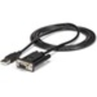 StarTech.com 1 Port USB to Null Modem RS232 DB9 Serial DCE Adapter Cable with FTDI - 1 x DB-9 Female Serial