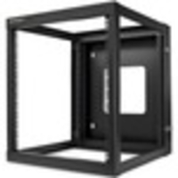 StarTech.com 12U 22in Depth Hinged Open Frame Wall Mount Server Rack - 63.50kg x Maximum Weight Capacity