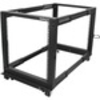 StarTech.com 12U Adjustable Depth Open Frame 4 Post Server Rack w/ Casters / Levelers and Cable Management Hooks - 544.31kg x Static/Stationary Weight Capacity