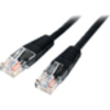 StarTech.com 15m Cat5e Black Molded RJ45 UTP Cat 5e Patch Cable - 15 m Patch Cord - 1 x RJ-45 Male Network