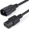 StarTech.com 1m Standard Computer Power Cord Extension - C14 to C13 - For UPS,  PDU