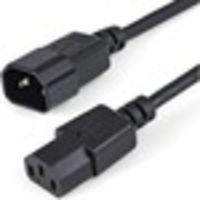 StarTech.com 1m Standard Computer Power Cord Extension - C14 to C13 - For UPS,  PDU