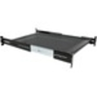 StarTech.com 1U Adjustable Depth Vented Sliding Rack Mount Shelf - 50lbs / 23kg - 22.68kg x Maximum Weight Capacity