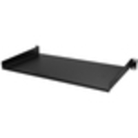 StarTech.com 1U Fixed Server Rack Mount Shelf - 10in Deep Steel Universal Cantilever Tray for 19" AV/ Network Equipment Rack - 44lbs (CABSHELF1U10) - Add a sturdy 1U