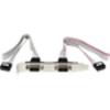 StarTech.com 2 Port 16in DB9 Serial Port Bracket to 10 Pin Header - Serial/IDC for Motherboard,  POS Device - 16" - 1 Pack - 2 x IDC Female Motherboard - 2 x DB-9 Mal