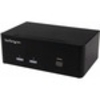 StarTech.com 2-port KVM Switch with Dual VGA and 2-port USB Hub