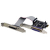 StarTech.com 2 Port PCI Express / PCI-e Parallel Adapter Card - IEEE 1284 with Low Profile Bracket - PCI Express x1 - 2 x Number of Parallel Ports External
