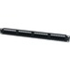 StarTech.com 24 Port 1U Rackmount Cat 6 110 Patch Panel - 24 x RJ-45 - 24 x RJ-11 - 1U High - Rack-mountable