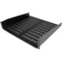 StarTech.com 2U 16in Universal Vented Rack Mount Cantilever Shelf - Fixed Server Rack Cabinet Shelf - 50lbs / 22kg - 19" 2U
