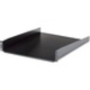 StarTech.com 2U 22in Rack Mount Cantilever Shelf - Fixed Server Rack Cabinet Shelf - 50lbs / 22kg
