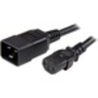 StarTech.com 3 ft Heavy Duty 14 AWG Computer Power Cord - C13 to C20 - For Computer,  Server,  PDU - Black