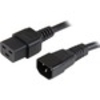 StarTech.com 3 ft Heavy Duty 14 AWG Computer Power Cord - C14 to C19 - For Computer,  Router,  Switch,  PDU