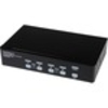 StarTech.com 4 Port High Resolution USB DVI Dual Link KVM Switch with Audio - 4 Port - Rack-mountable