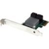 StarTech.com 4 Port PCI Express 2.0 SATA III 6Gbps RAID Controller Card with HyperDuo SSD Tiering - RAID Supported - JBOD,  1,  0,  1+0 RAID Level - 4 Total SATA Port(s