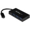 StarTech.com 4 Port USB 3.0 Hub - USB-C to 1x USB-C and 3x USB-A - Portable USB-C Hub - USB Type-C Hub