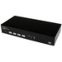 StarTech.com 4 Port USB VGA KVM Switch with DDM Fast Switching Technology and Cables - 4 Computer(s)