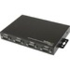 StarTech.com 4 Port Wall Mountable USB to Serial Adapter Hub with COM Retention - 1 x Type A Female USB 1.1 USB