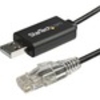 StarTech.com 6 ft. / 1.8 m Cisco USB Console Cable - USB to RJ45 Rollover Cable - Transfer rates up to 460Kbps - M/M - Windows,  Mac and Linux Compatible -