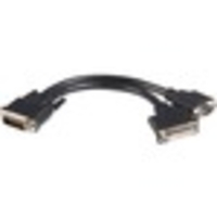 StarTech.com 8in LFH 59 Male to Female DVI I VGA DMS 59 Cable - 1 x DVI-D (Dual-Link) Female Video