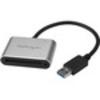 StarTech.com CFast Card Reader - USB 3.0 - USB Powered - UASP - Memory Card Reader - Portable CFast 2.0 Reader / Writer - CFast Card Type I,  CFast Card Type II