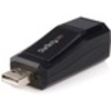 StarTech.com Compact Black USB 2.0 to 10/100 Mbps Ethernet Network Adapter - 1 Port - 10/100Base-TX - External