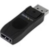 StarTech.com DisplayPort to HDMI Converter - Passive DP to HDMI Adapter - 4K - 1920 x 1200 Supported