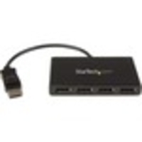 StarTech.com MST Hub - DisplayPort to 4x DisplayPort - Multi Stream Transport Hub - DP 1.2 to DP - 3840 × 2160 - DisplayPort