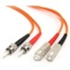 StarTech.com Multimode 62.5/125 Duplex Fiber Patch Cable - 2m - 2 x SC,  2 x ST