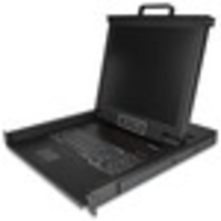 StarTech.com Rackmount KVM Console - Single-Port with 17-inch LCD Monitor - VGA KVM - Cable and Mounting Hardware Included - Connect your PC or server to this rack m