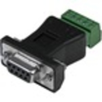 StarTech.com RS422 RS485 Serial DB9 to Terminal Block Adapter - 1 x DB-9 Male Serial - Terminal Block