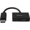 StarTech.com Travel A/V adapter: 2-in-1 DisplayPort to HDMI or VGA - Supports up to1920 x 1200