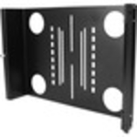 StarTech.com Universal Swivel VESA LCD Mounting Bracket for 19in Rack or Cabinet - For Flat Panel Display - 17 to 19 Screen Support - Steel - Black