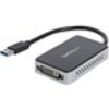 StarTech.com USB 3.0 to DVI External Video Card Multi Monitor Adapter with 1-Port USB Hub - 1920x1200 - 1920 x 1200 - 1 x Total Number of DVI - PC - 1 x Monitors Sup