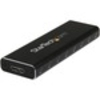 StarTech.com USB 3.0 to M.2 SATA External SSD Enclosure with UASP - 1 x Total Bay - UASP Support - Serial ATA/600 - USB 3.0 - Aluminium