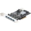 StarTech.com USB 3.1 PCI-e Card - 4 Port - 4x USB-A with Two 10Gbps Dedicated Channels - Expansion Card - USB 3.1 card - UASP Support - 4 Total USB Port(s) - 4 USB 3