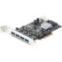 StarTech.com USB 3.1 PCI-e Card - 4 Port - 4x USB-A with Two 10Gbps Dedicated Channels - Expansion Card - USB 3.1 card - UASP Support - 4 Total USB Port(s) - 4 USB 3