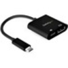 StarTech.com USB C to DisplayPort Adapter - Power Delivery - 8K 30Hz - HBR3 - USB Type C to DisplayPort 1.4 Display Adapter (CDP2DP14UCPB) - USB C to DisplayPort ada